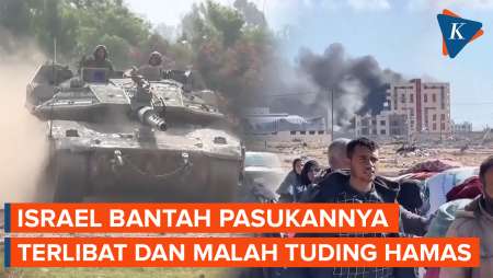 Israel Bantah Serang Kamp Pengungsi PBB dengan Tank, Tuding Hamas Pelakunya