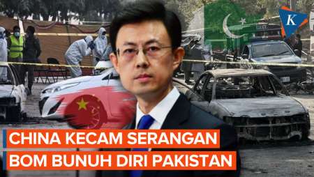 China Kecam Bom Bunuh Diri Pakistan, Dukung Perangi Terorisme