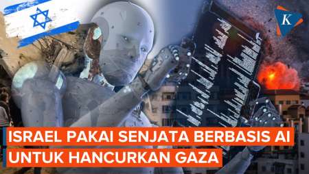 Tujuan Israel Pakai Senjata Berbasis AI untuk Serang Gaza