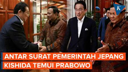 Mantan PM Jepang Fumio Kishida Temui Prabowo di Kertanegara, Ada Apa?