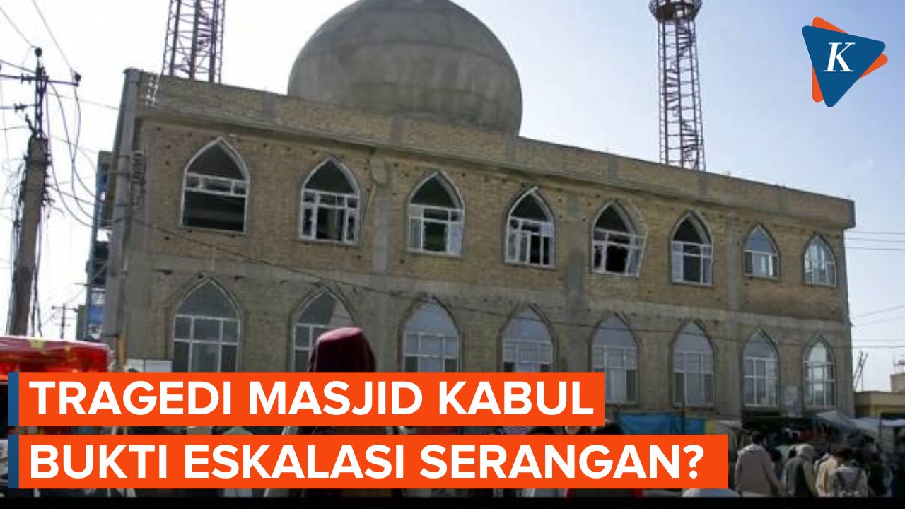 Tragedi Masjid Kabul Afghanistan Telan Banyak Korban