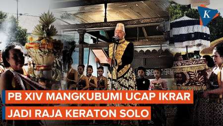 PB XIV Mangkubumi Ucap Ikrar Raja Keraton Solo: Teruskan Benang Merah Kerajaan Mataram
