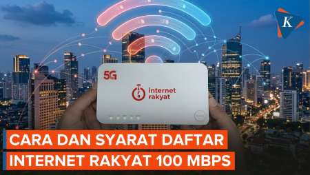 Internet Rakyat WiFi 100 Mbps Cuma Rp100.000! Ini Cara Daftar dan Syaratnya