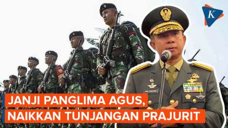 Usai Dilantik, Panglima Agus Subiyanto Janji Naikkan Tunjangan Prajurit