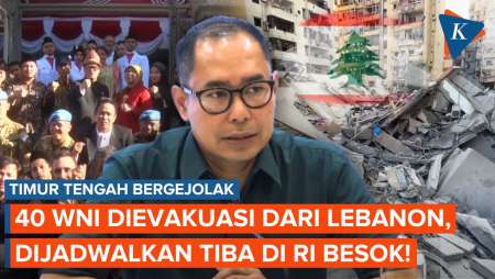 40 WNI Dievakuasi dari Lebanon, Tiba di Indonesia Besok