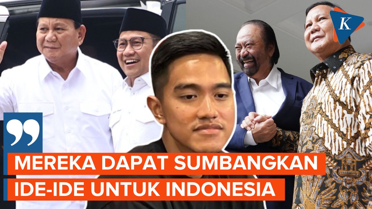 Harapan Kaesang untuk Nasdem dan PKB Dukung Pemerintahan Prabowo-Gibran