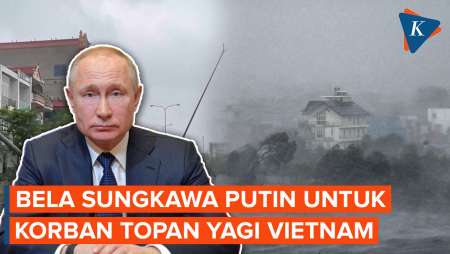 Putin Ucapkan Bela Sungkawa Atas Bencana Topan Yagi di Vietnam