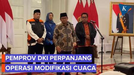 Imbas Cuaca Ekstrem, Pemprov DKI Tiga Kali Modifikasi Cuaca