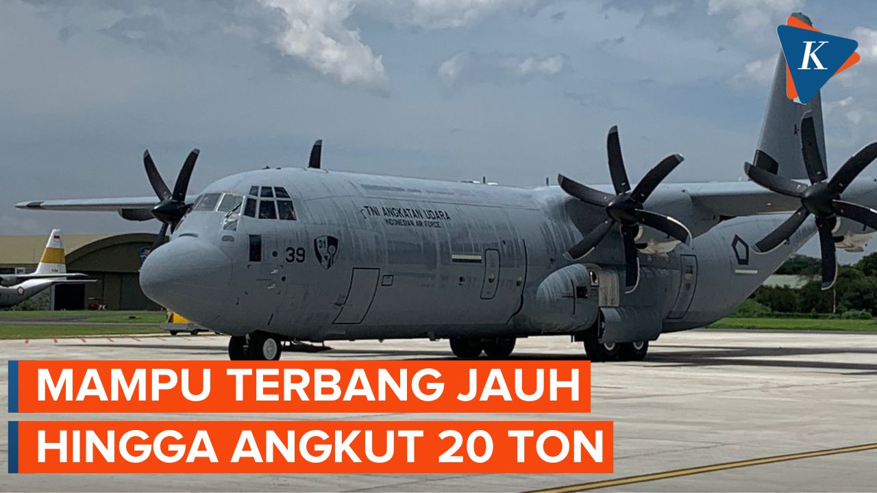Intip Spesifikasi Pesawat Super Hercules C-130J Terbaru dari TNI AU