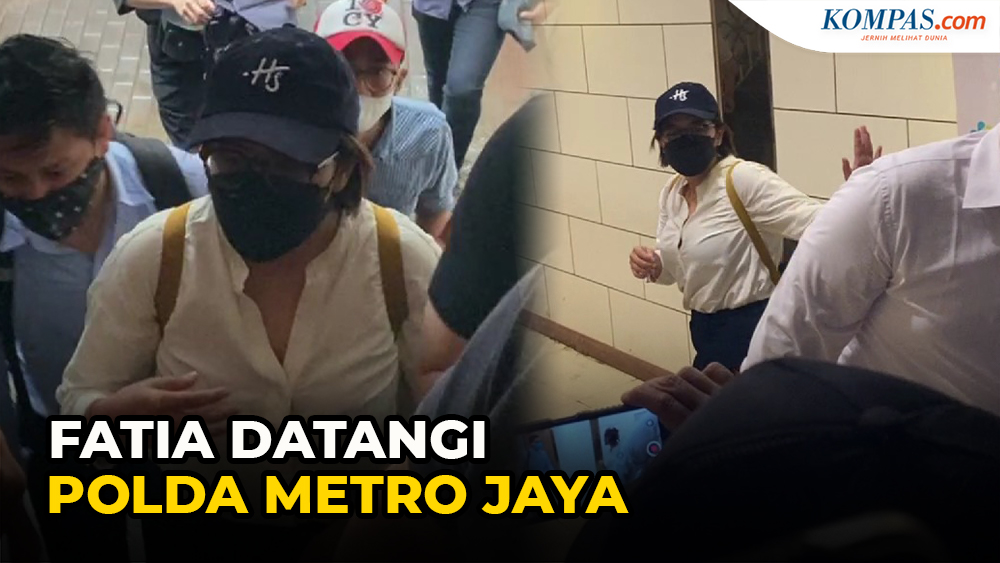 Fatia Datangi Polda Metro Jaya Usai Hendak Dijemput Paksa Polisi