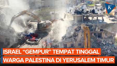 Detik-detik Israel Gempur Hunian Warga Palestina Di Yerusalem