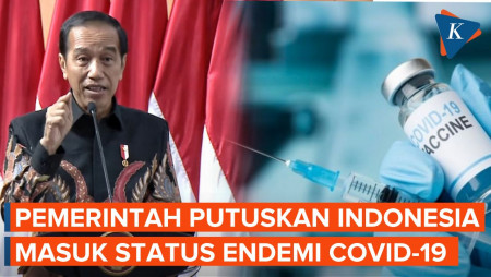 Pemerintah Akan Tetapkan Status Endemi Covid-19, Jokowi: Masih Dimatangkan