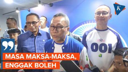 PAN Tak Ingin Terlalu Dorong Erick Thohir Jadi Cawapres, Zulhas: Politik Tidak Boleh Maksa