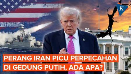 Trump Kerap Plin-plan, Perang Iran Picu Perpecahan di Gedung Putih?