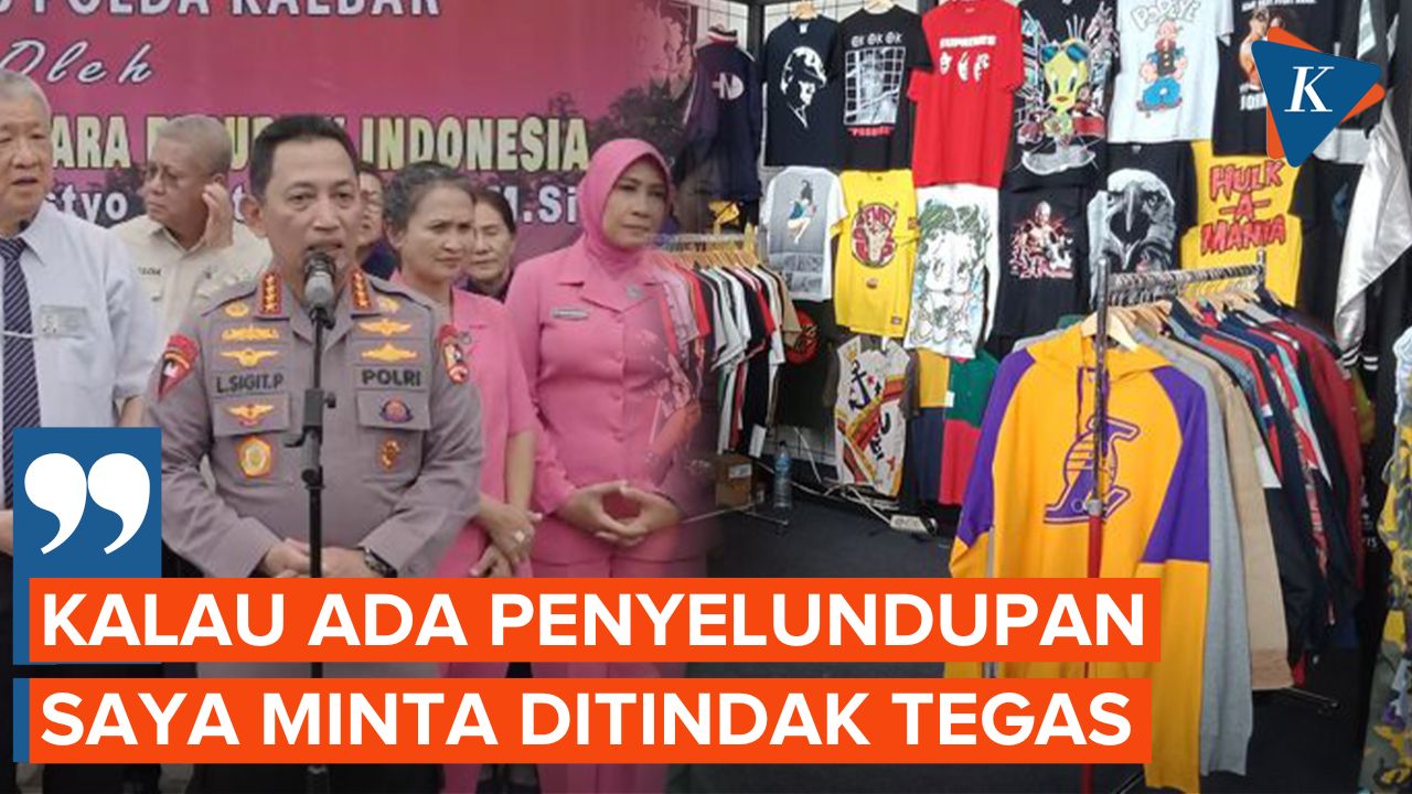 Jawab Isu Thrifting, Kapolri Perintahkan Periksa Pintu Masuk Indonesia