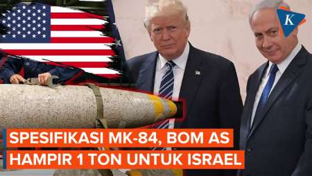 Seperti Apa Bom MK-84 AS yang Dikirim ke Israel?