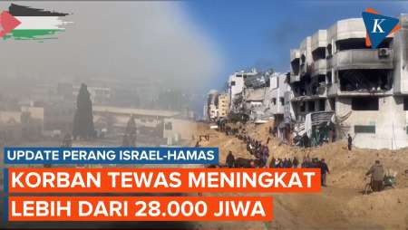 Jumlah Korban Tewas di Gaza Lampaui 28.000 Jiwa