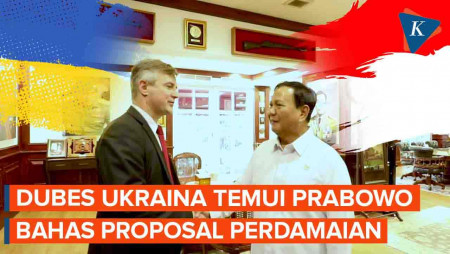 Dubes Temui Prabowo Usai Proposal Perdamaian Ditolak Menhan Ukraina