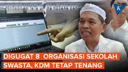Digugat 8 Organisasi Sekolah Swasta, Ini Respons Dedi Mulyadi
