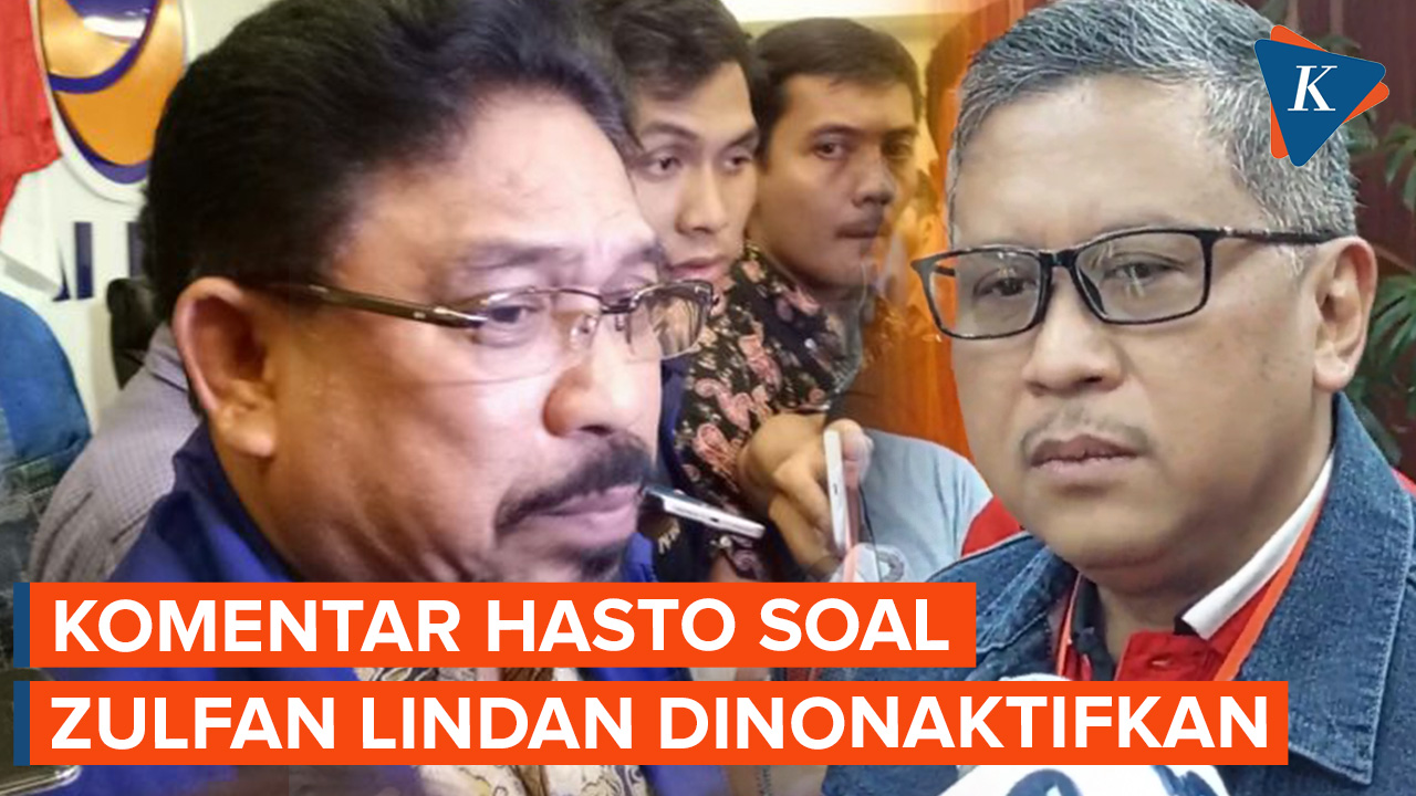 Dugaan Hasto soal Penonaktifan Zulfan Lindan dari Nasdem