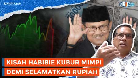 Kisah Habibie Atasi Anjloknya Rupiah Tahun 98, Umar Juoro: Ia Korbankan Mimpi Bangun Pesawat