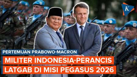 Prabowo Temui Macron, Militer Indonesia-Perancis Bakal Latihan Bersama Misi Pegasus 2026