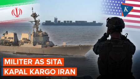 Selat Hormuz Memanas, AS Tembaki Dan Sita Kapal Iran Yang Coba Lewati Blokade