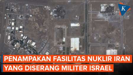Penampakan Satelit Situs Nuklir Natanz Iran, 4 Bangunan Rusak Diserang Israel