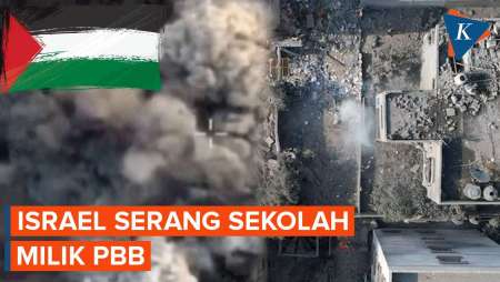 Sekolah PBB di Gaza Diserang Israel, 15 Orang Tewas