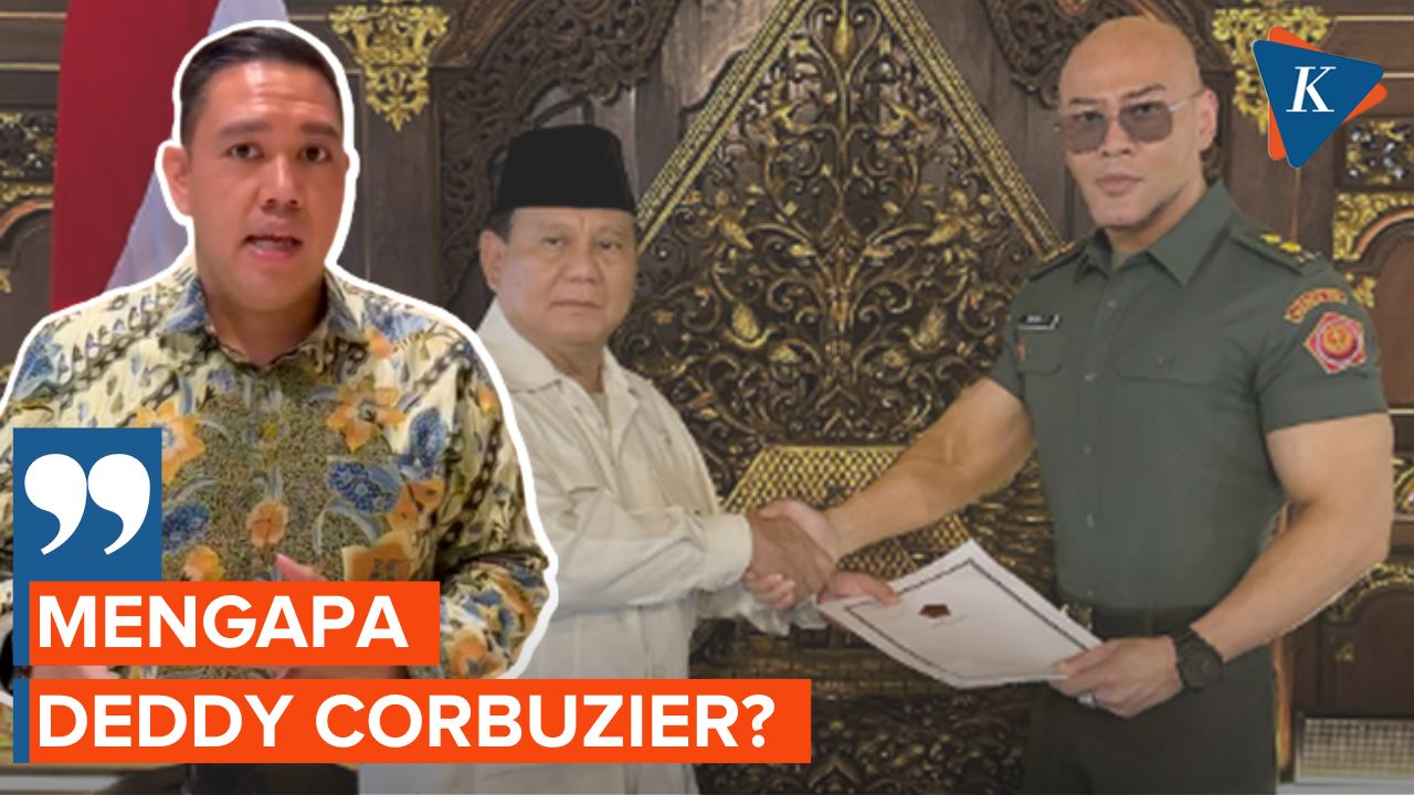 Prabowo Dipertanyakan soal Pemberian Pangkat Tituler Deddy Corbuzier