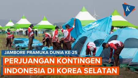 Cerita Pramuka Indonesia Rasakan Nestapa di Jambore Dunia di Korsel