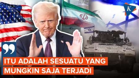 Trump: Serangan Israel ke Iran Tidak Terjadi dalam Waktu Dekat, tapi Sangat Mungkin Terjadi