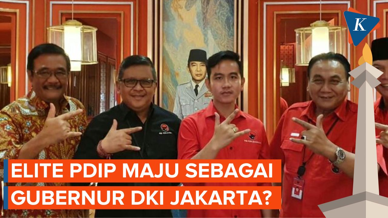 Tak Cuma Gibran, Ini Tiga Elite PDI-P yang Disebut Bakal Maju sebagai Gubernur DKI Jakarta