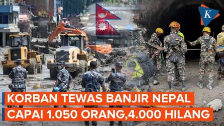 Update Banjir Bandang Di Nepal: 1.050 Orang Tewas, 4.000 Lebih Masih Hilang