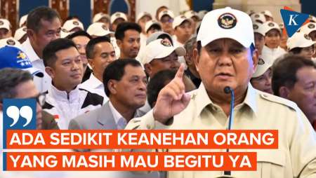 Heran ke Luhut hingga Kapolri, Prabowo: Kok Mau Jadi Ketua Cabor, Aneh Orang Itu!