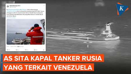 AS Sita Kapal Tanker Minyak Rusia Usai Pengejaran Berminggu-minggu