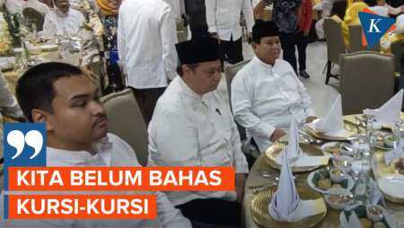 Buka Puasa Bersama Prabowo-Gibran, Airlangga Sebut Tak Bahas Kursi Menteri