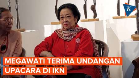 Megawati Terima Undangan Upacara 17-an di IKN