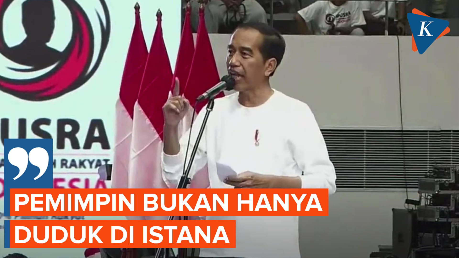 Tegas, Jokowi Beberkan Kriteria Pemimpin yang Dibutuhkan Rakyat Indonesia