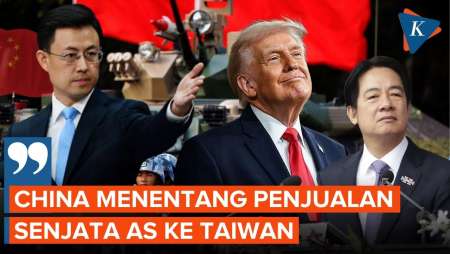 China Tak Suka Trump Telepon Lai Ching-te Bahas Penjualan Senjata ke Taiwan