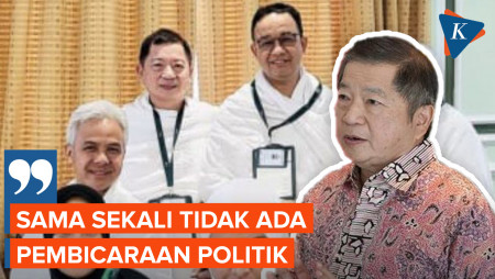 Bertemu di Mekkah, Anies dan Ganjar Tak Bahas Politik