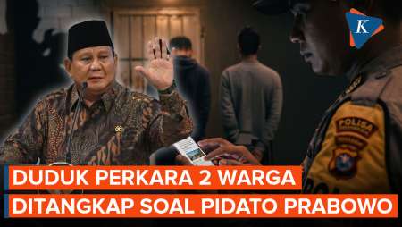 2 Warga Ditangkap Soal Pidato Prabowo Tentang Iran, Begini Duduk Perkaranya
