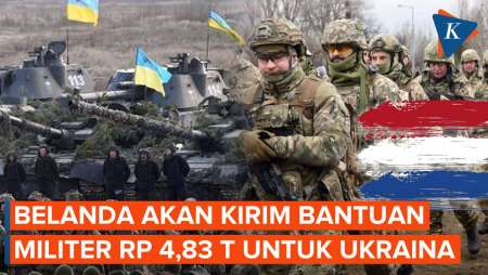 Belanda Kucurkan Bantuan Militer Ke Ukraina Rp 4,83 Triliun