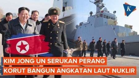 Korea Utara Bangun Angkatan Laut Bersenjata Nuklir, Kim Jong Un Serukan Persiapan Perang