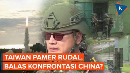 Taiwan Tembakkan Rudal di Tengah Konfrontasi Militer China