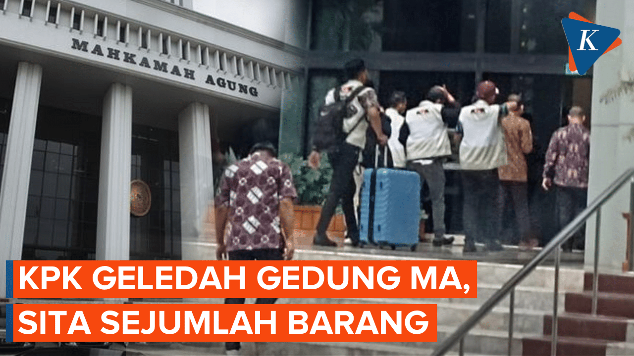 Geledah Gedung MA, KPK Sita Sejumlah 'Barang' Terkait Pengurusan Perkara