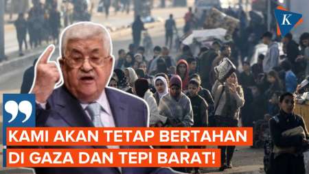 Abbas Tegaskan Warga Palestina Tak Akan Pernah Tinggalkan Gaza dan Tepi Barat