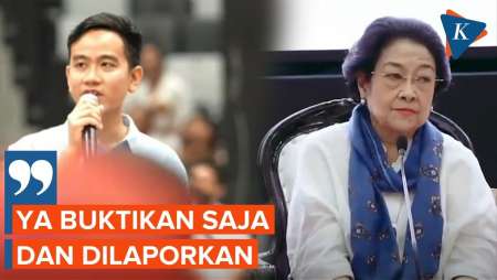 Respons Gibran soal Megawati Sebut Ada Kecurangan Pemilu 2024