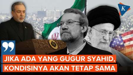 Menlu Araghchi: Pembunuhan Larijani Tak Goyahkan Sistem Kekuasaan Iran