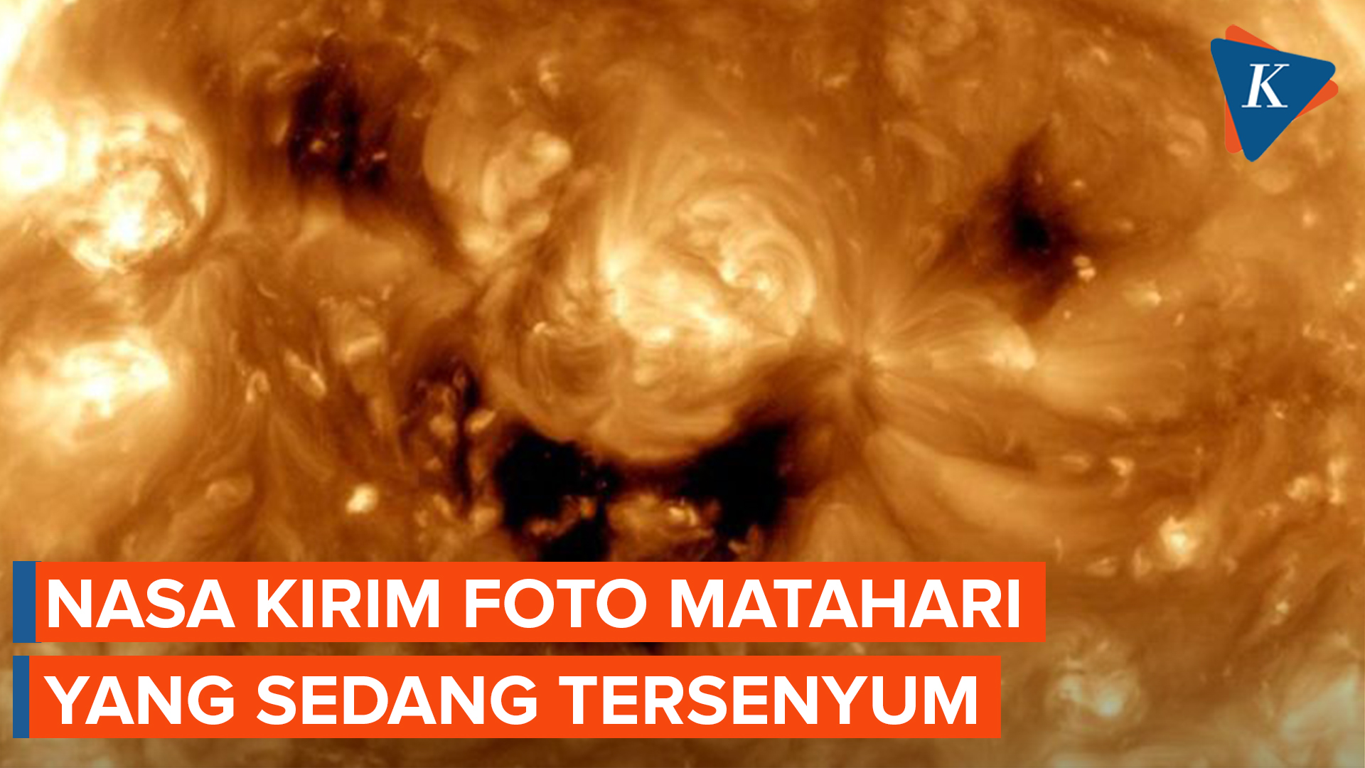 NASA Bagikan Foto Matahari Sedang Tersenyum, Seperti di Teletubbies